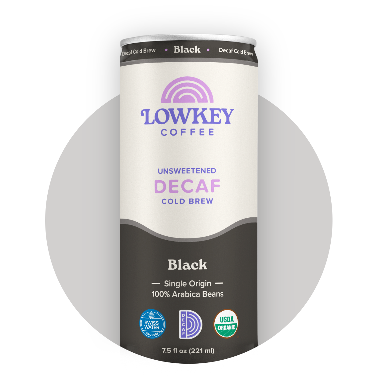 Black Decaf Cold Brew, Unsweetened