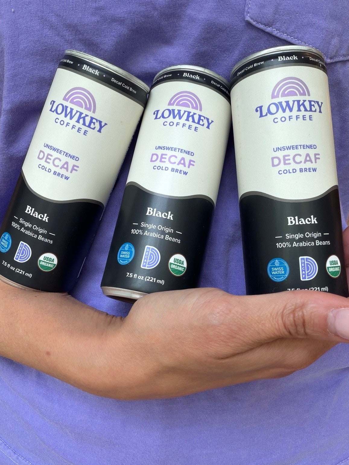 Black Decaf Cold Brew, Unsweetened